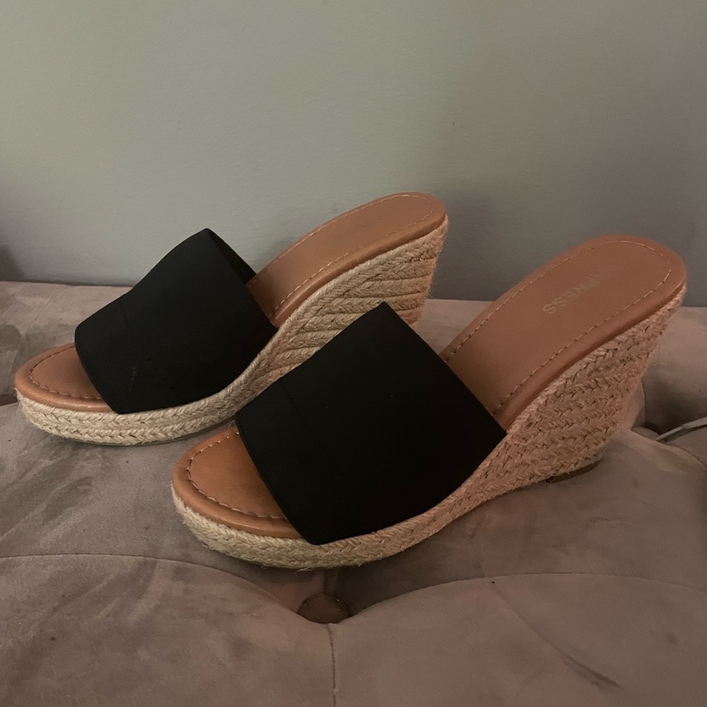 Express espadrille wedge sandal